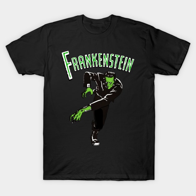 Frankenstein T-Shirt by TEEVEETEES